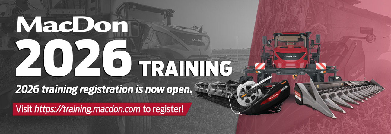 MacDon 2026 Training